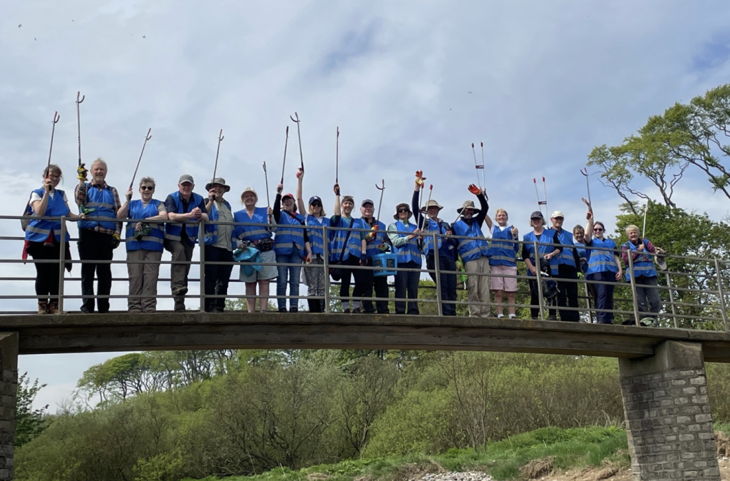 Northumberland Coast Conservation Team volunteers