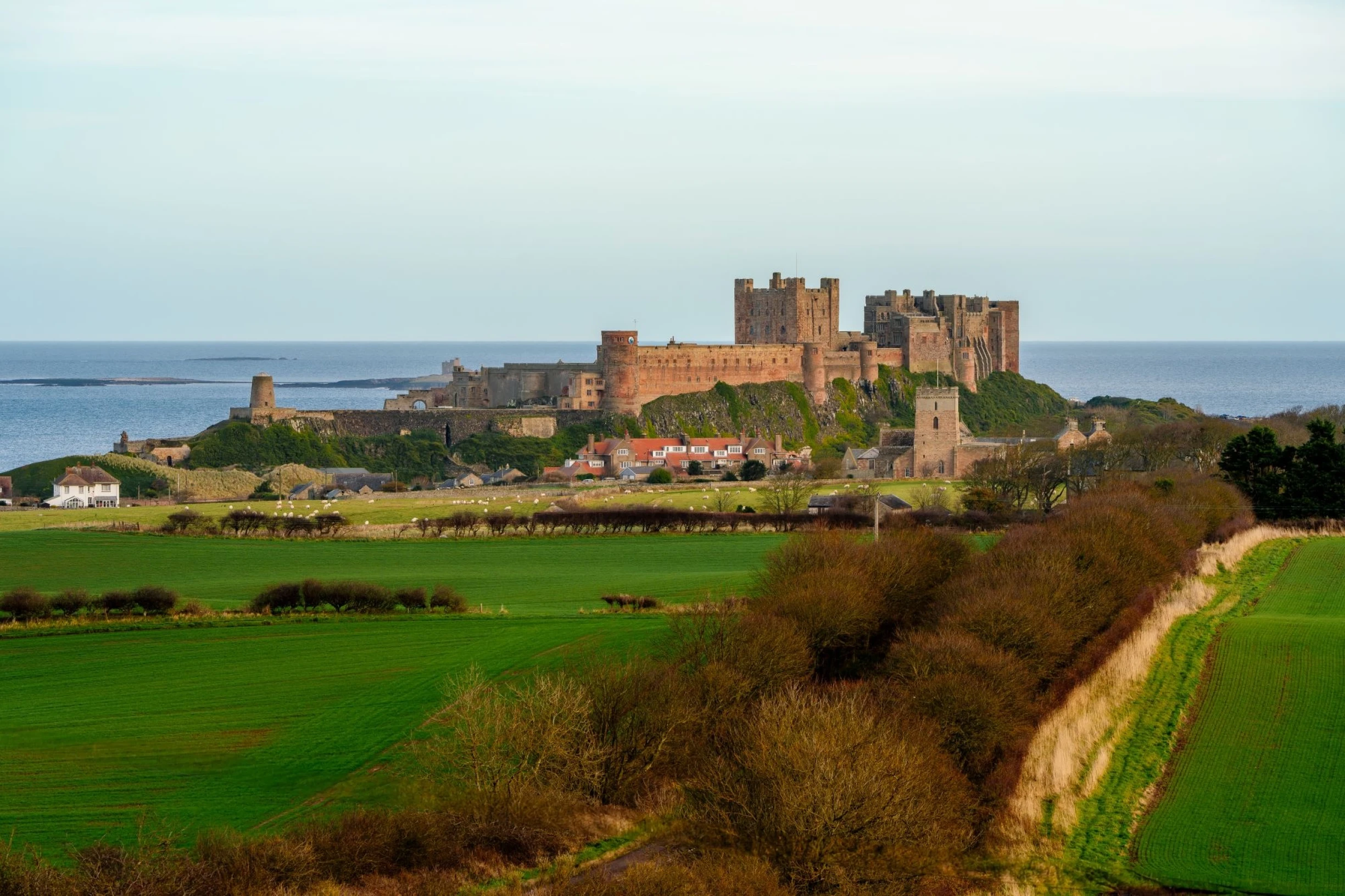 Bamburgh castle