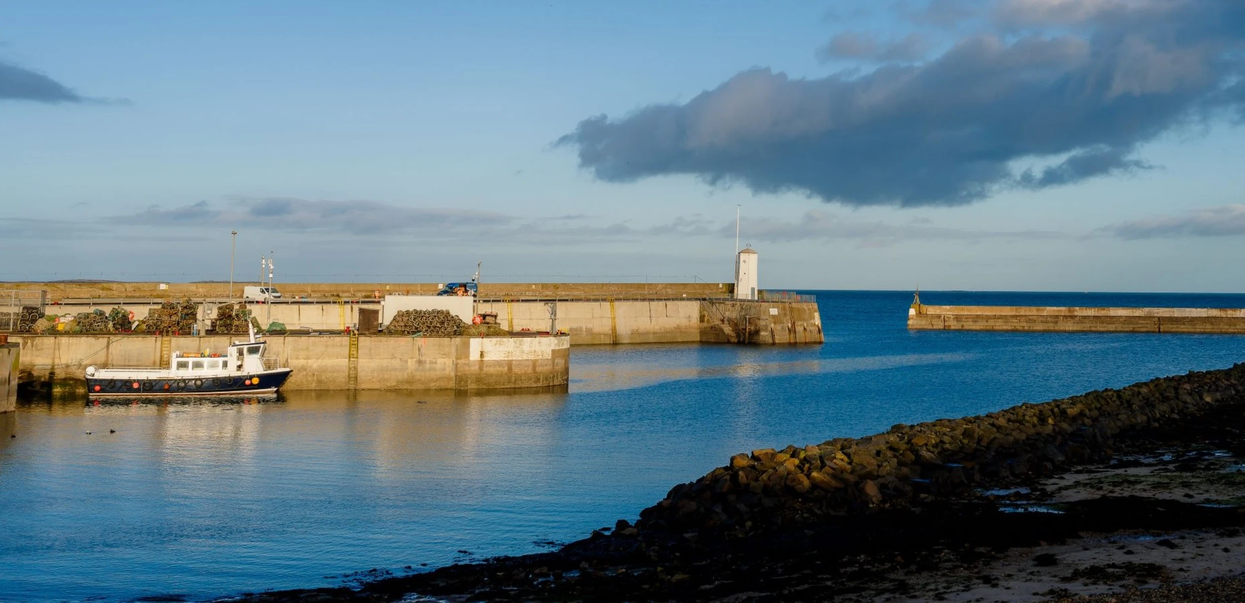 Seahouses harbour