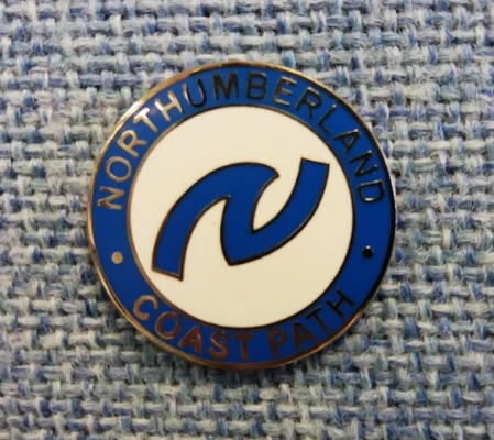 Northumberland Coast Path Pin Badge